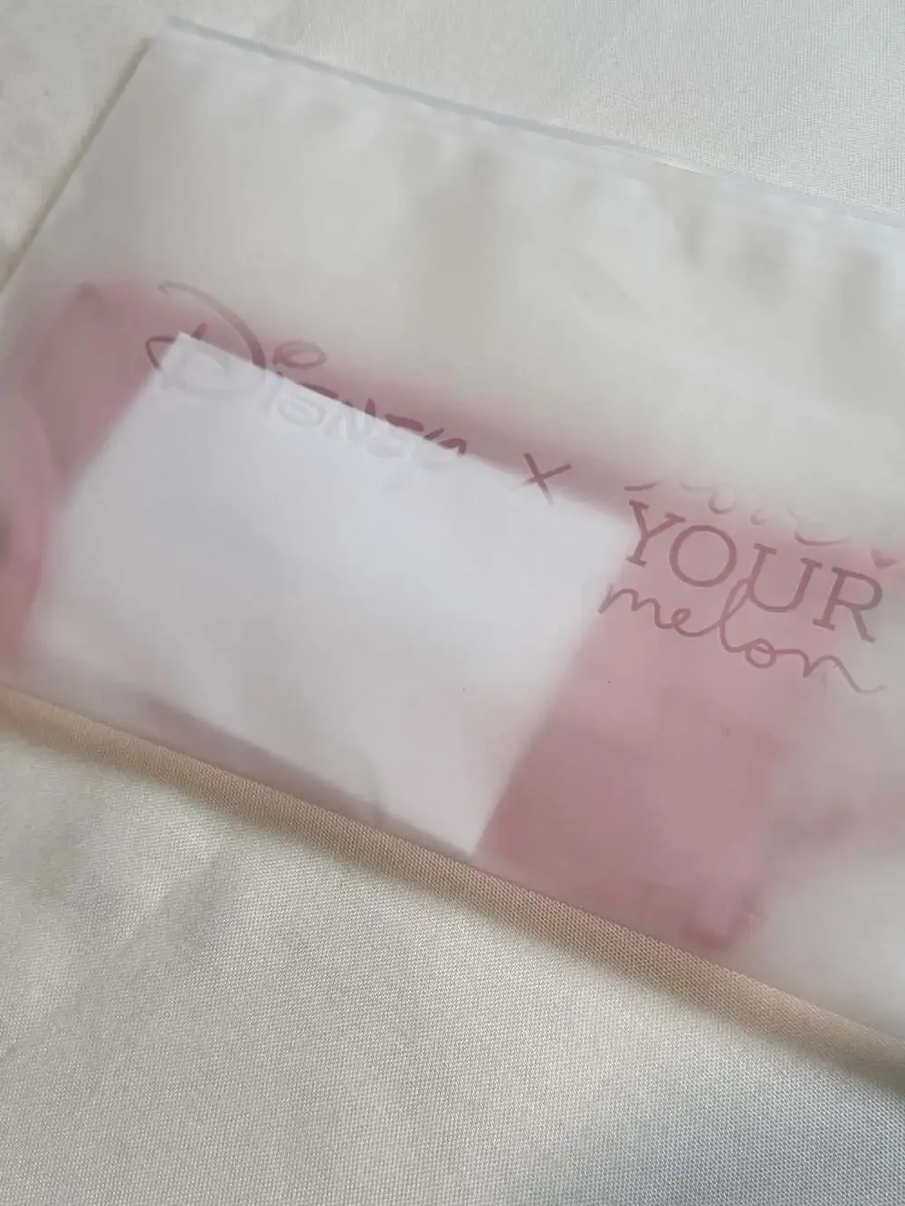 Disney x Love Your Melon Minnie Mouse Adult Pleated Face Mask NIP Rare Pink